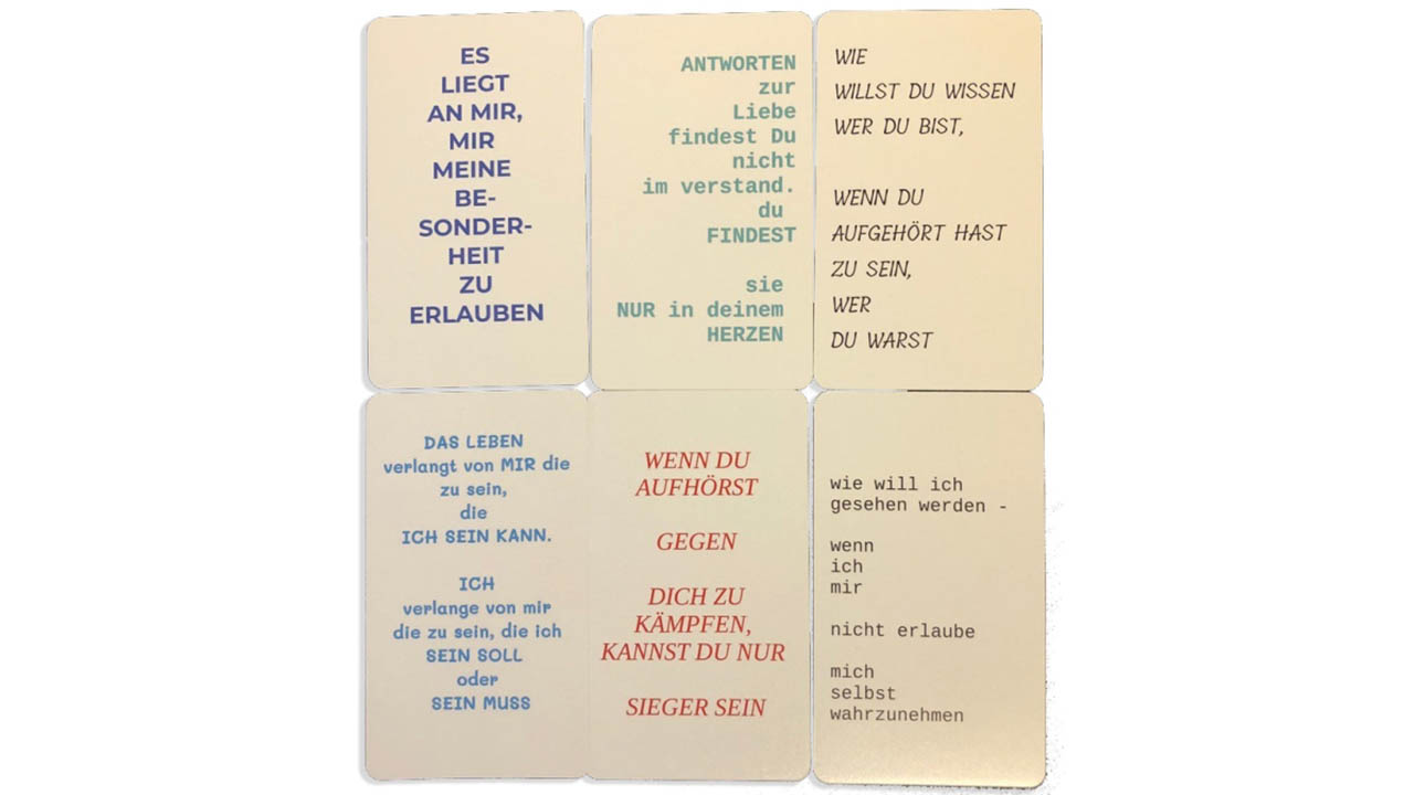 Selbstliebe Rückseite